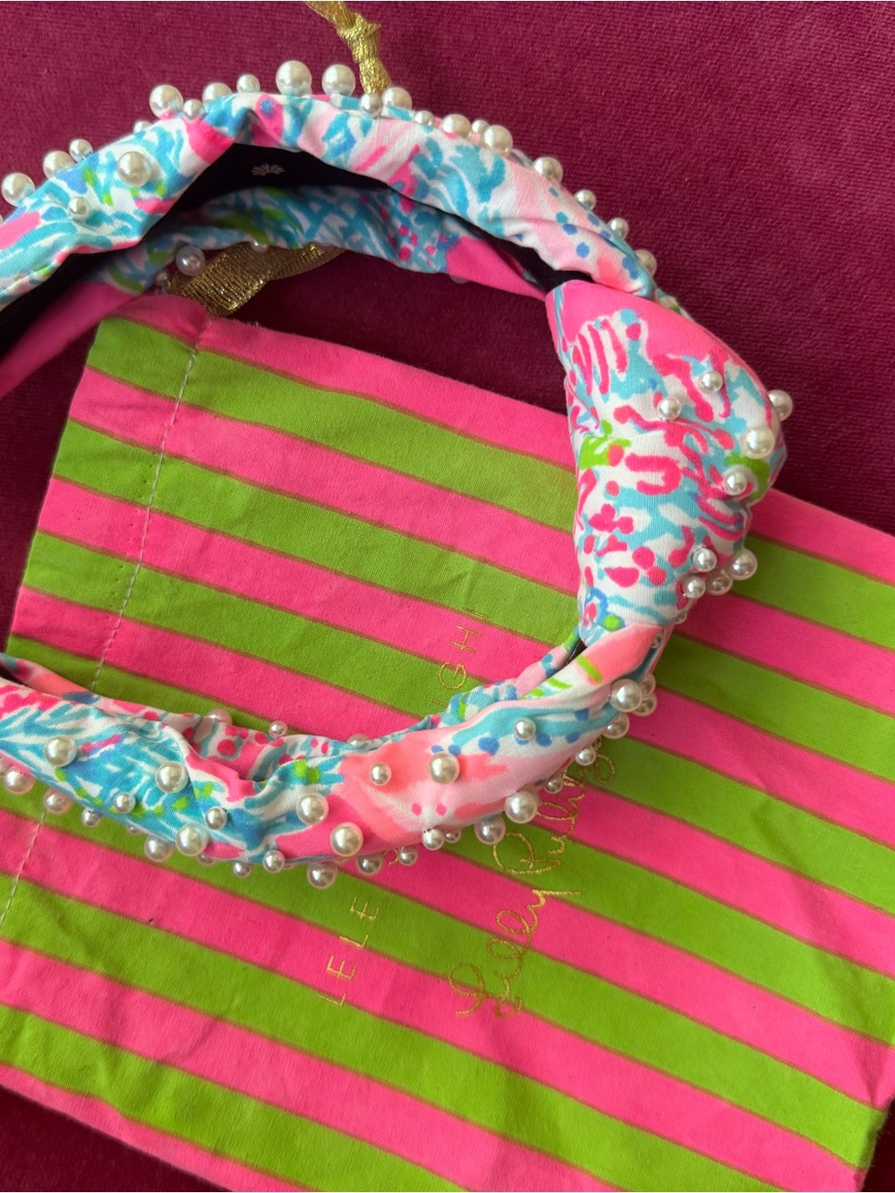 Lilly Pulitzer x Lele Sadoughi Headband